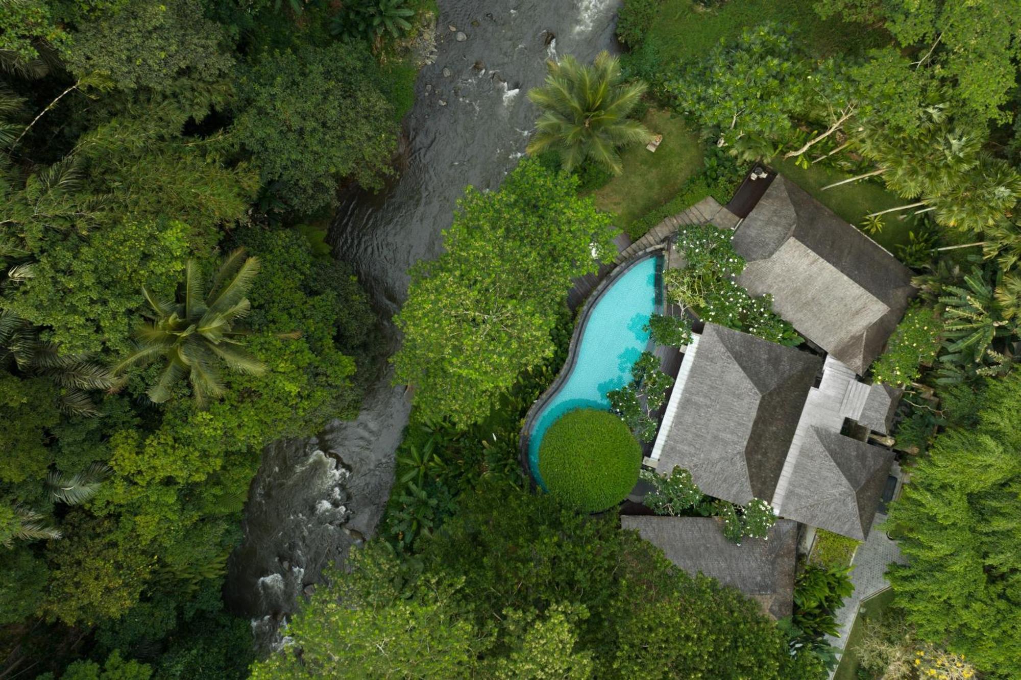 Villa de 2 Quartos Reserve com Piscina e Vista do Rio Ayung